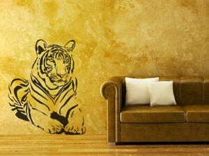 Samolepky na zeď - Tygr - dekorace-steny.cz - 60 x 80 cm - 074