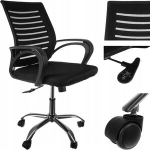Malatec 16427 Kancelářská židle ergonomická Černá