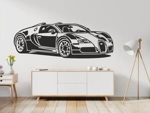 Samolepky na zeď - Bugatti Veyron - dekorace-steny.cz - 50 x 140 cm - 131