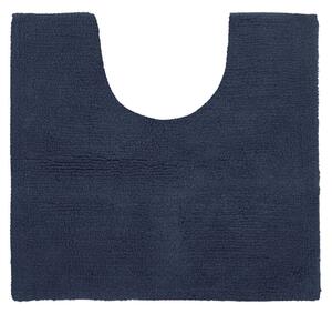 Tmavě modrá koupelnová předložka 50x45 cm Riva - Tiseco Home Studio