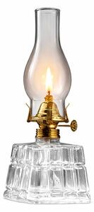 Brilagi - Petrolejová lampa MERLIN čirá/zlatá