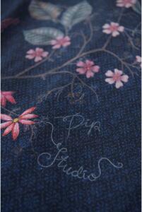 Pip studio luxusní povlečení Tokyo bouquet, tmavě modré Květiny Tmavě modrá 140x200 + 70x90 cm 100% bavlna perkál