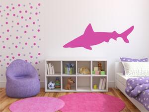 Nalepky na zed - Žralok - dekorace-steny.cz - 40 x 110 cm - 209