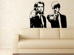 Samolepky na zeď - Pulp Fiction - dekorace-steny.cz - 60 x 80 cm - 251
