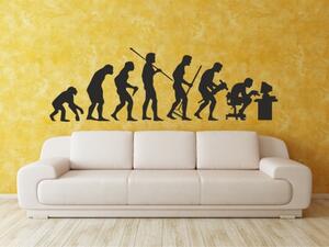 Dekorace na zeď - Evoluce - dekorace-steny.cz - 40 x 120 cm - 241