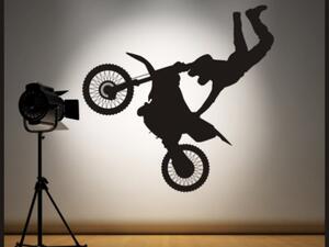 Samolepky na zeď - Motocross - dekorace-steny.cz - 120 x 120 cm - 218