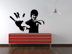 Samolepky na zeď - Bruce Lee - dekorace-steny.cz - 60 x 90 cm - 237