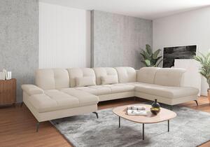 SEDACÍ SOUPRAVA, textil, krémová Sit & More - Sedací soupravy, Online Only