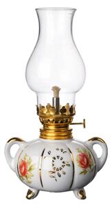 Brilagi - Petrolejová lampa MERLIN bílá/zlatá