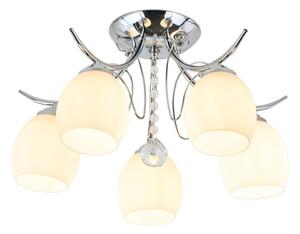 Přisazený lustr ELLA 5xE27/15W/230V lesklý chrom