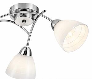 Přisazený lustr CLARA 3xE27/15W/230V lesklý chrom