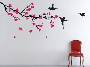 Samolepka na zeď - Sakura - dekorace-steny.cz - 40 x 80 cm - 365