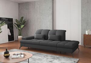 LENOŠKA, textil, tmavě šedá Sit & More - Online Only sedačky, Online Only