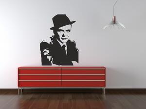 Samolepicí dekorace - Frank Sinatra - dekorace-steny.cz - 60 x 80 cm - 590