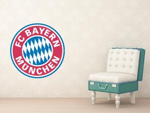 Samolepky na stěnu - FC Bayern Mnichov - dekorace-steny.cz - 40 x 40 cm - 616