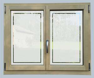 Dekorace-steny.cz - Samolepka na okno - Zdobené sklo, 50 x 50 cm - 629