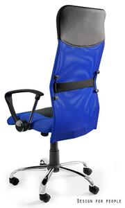 Kvalitní kancelářská židle Unity123, modrá