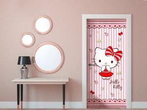 Dekorace-steny.cz - Fototapety na dveře - Hello Kitty - 542
