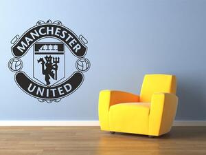 Samolepka - Manchester United - dekorace-steny.cz - 40 x 40 cm - 713