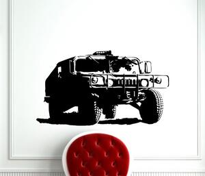 Samolepky na zed - Hummer - dekorace-steny.cz - 40 x 70 cm - 777