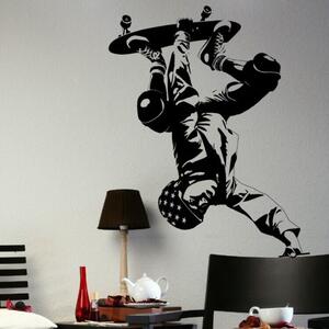 Dekorace-steny.cz - Samolepicí dekorace - Skateboard, 60 x 75 cm - 822