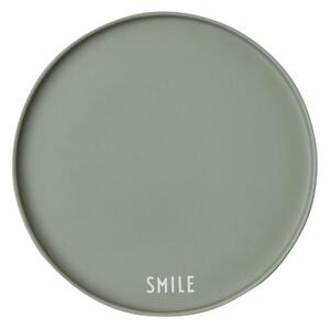 Porcelánový talíř Green Smile 21,3 cm