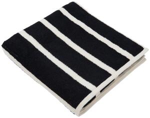 OSUŠKA DO SPRCHY, 70/140 cm, černá, ecru Dieter Knoll - Osušky