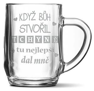 Sablio Půllitr Když Bůh stvořil tchyně tu nejlepší dal mně: 0,5
