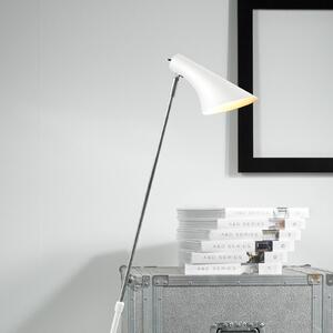 Stojací lampa Vanila, nastavitelná, bílá