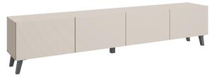 NÍZKÁ KOMODA, béžová, kašmírová, 190/40/32 cm P & B - TV stolky & komody pod TV, Online Only