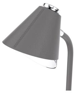 Immax 08972L - LED Stmívatelná stolní lampa FINCH LED/9W/12/230V šedá/chrom
