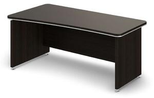 Ergonomický stůl TopOffice 180 x 94,8 cm, levý, wenge