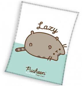 Dětská deka Kočička Pusheen Lazy Cat 130x170 cm
