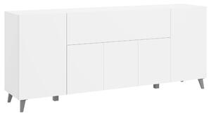 ŠIROKÁ KOMODA, bílá, 180/76/37,5 cm P & B - Online Only komody, Online Only