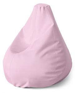 Sablio Sedací vak Pear Bledě růžová - 70 x 95 x 15 cm