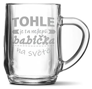 Sablio Půllitr Tohle je ta nejlepší babička na světě: 0,5 l