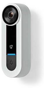 Nedis WIFICDP40CWT - Bezdrátový videozvonek se senzorem Full HD 1536p Wi-Fi IP65