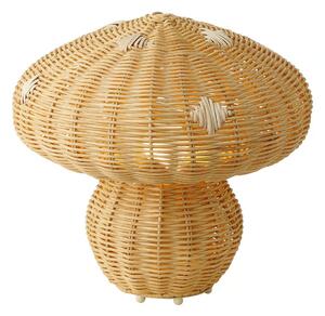 Nordlux 2412765060 Allie, ratanová stolní lampa 1xE27, průměr 30cm