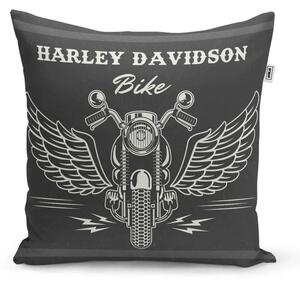 Sablio Polštář Harley-Davidson S křídly - 40x40 cm