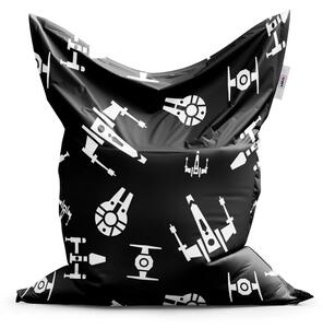 Sablio Sedací vak Star Wars Vesmírné lodě Pattern - 150x100 cm