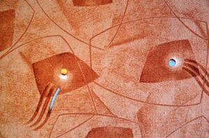 Vopi | Kusový koberec SIGMA - Sigma 44 hnědá 70x130 cm