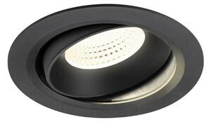 BIG WHITE SLV NUMINOS MOVE XL Stropní vestavné svítidlo, 4000 K, 55°, IP20, kulaté, černé 1010014