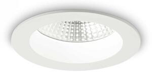 Ideal Lux 193359 LED zápustné stropní bodové svítidlo Basic accent 1x10W | 1050lm | 4000K | IP44 - bílá