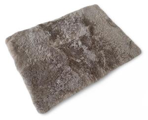 Kožený koberec z ovčí kůže - střižený chlup - len - 3K - rovný 3 kůže Střižený chlup 5 cm