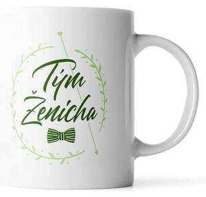 Sablio Hrnek Tým ženicha motýlek - 330 ml - standard
