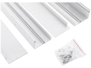 Bílý rámeček pro přisazení podhledových led panelů 595x595mm ke stropu