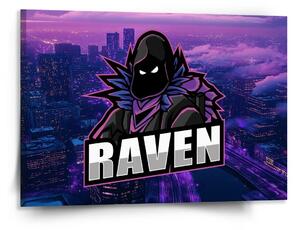 Sablio Obraz FORTNITE RAVEN Steampunk město - 150x110 cm