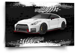 Sablio Obraz Nissan GTR 35 Černý - 60x40 cm