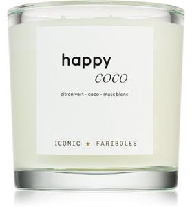 FARIBOLES Iconic Happy Coco vonná svíčka 400 g