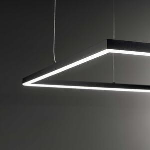 Ideal Lux 259185 LED závěsné stropní svítidlo Oracle Slim 1x41W | 2480lm | 3000K - černá